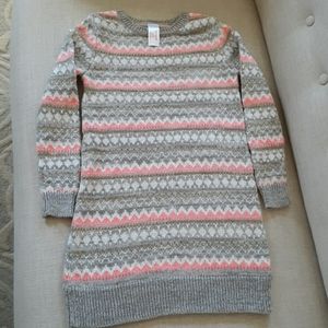 Girls sweater dress